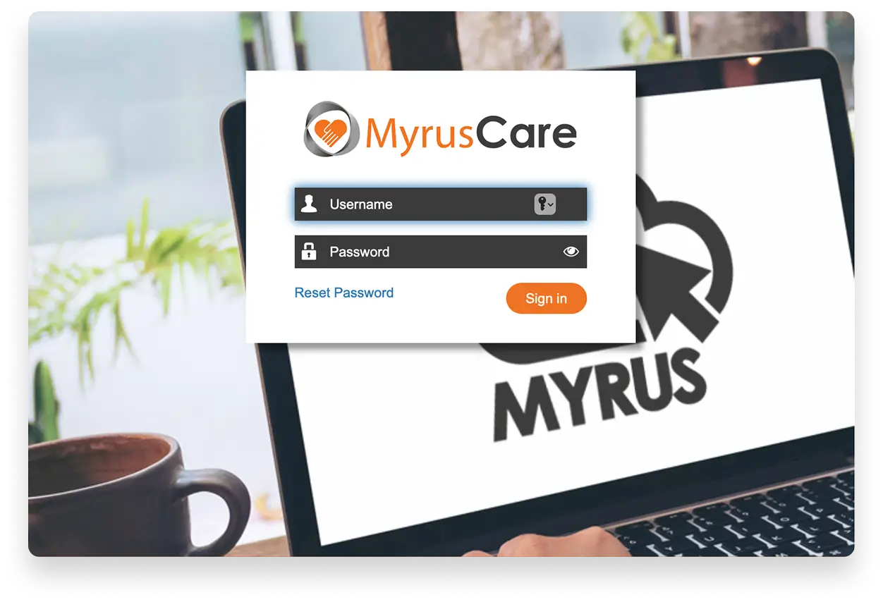 MyrusCare Screen01 Login 1
